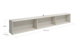 Shop FLEXA Bogkasse, 3 Rum White Washed Pine