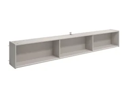 Outlet FLEXA Bogkasse, 3 Rum Grey Washed Pine