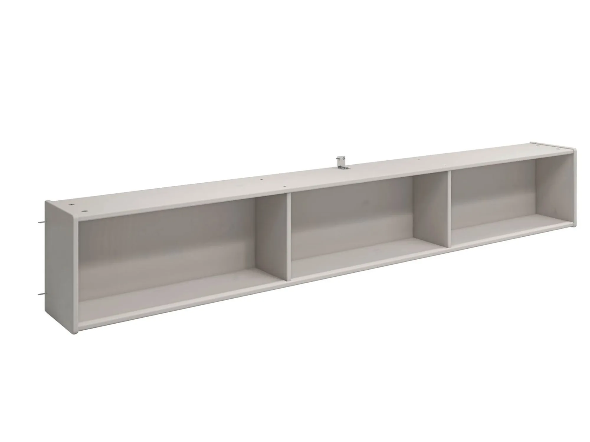 Outlet FLEXA Bogkasse, 3 Rum Grey Washed Pine