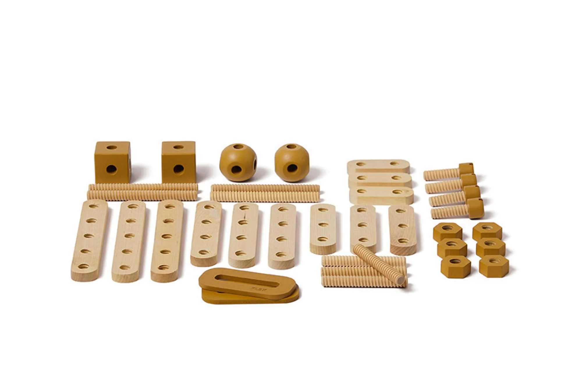 Cheap FLEXA Byggesaet Mustard/Birch Plywood