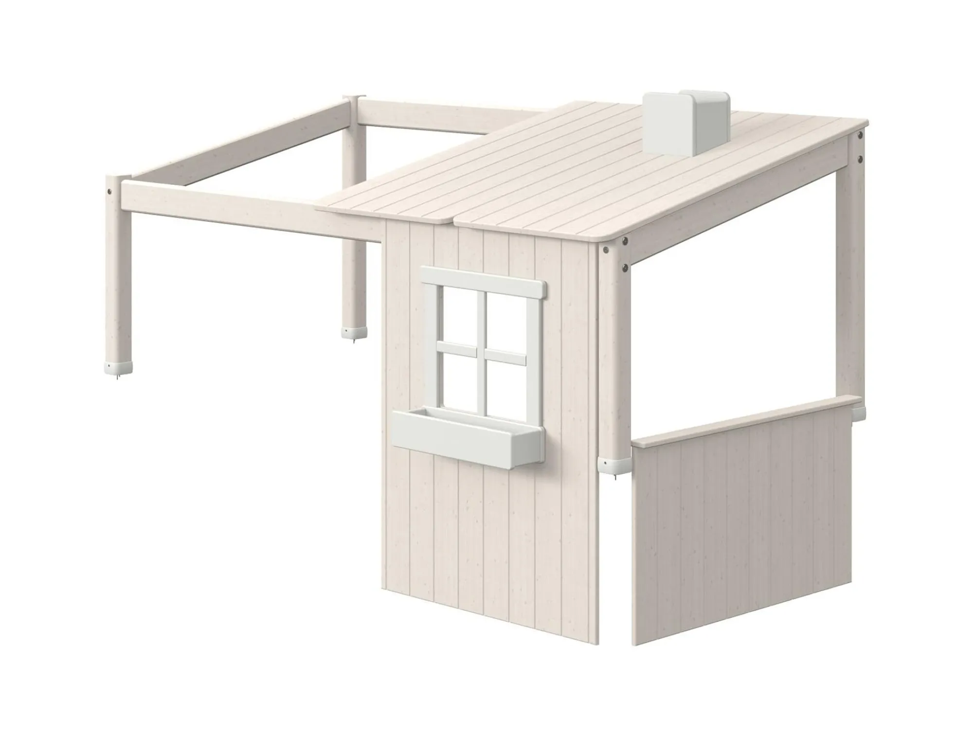 Discount FLEXA 1/2 Classic Hus White/White Washed Pine