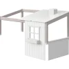Clearance FLEXA 1/2 Classic Hus White/Grey Washed Pine