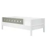 Best FLEXA Daybed White/Natural Green