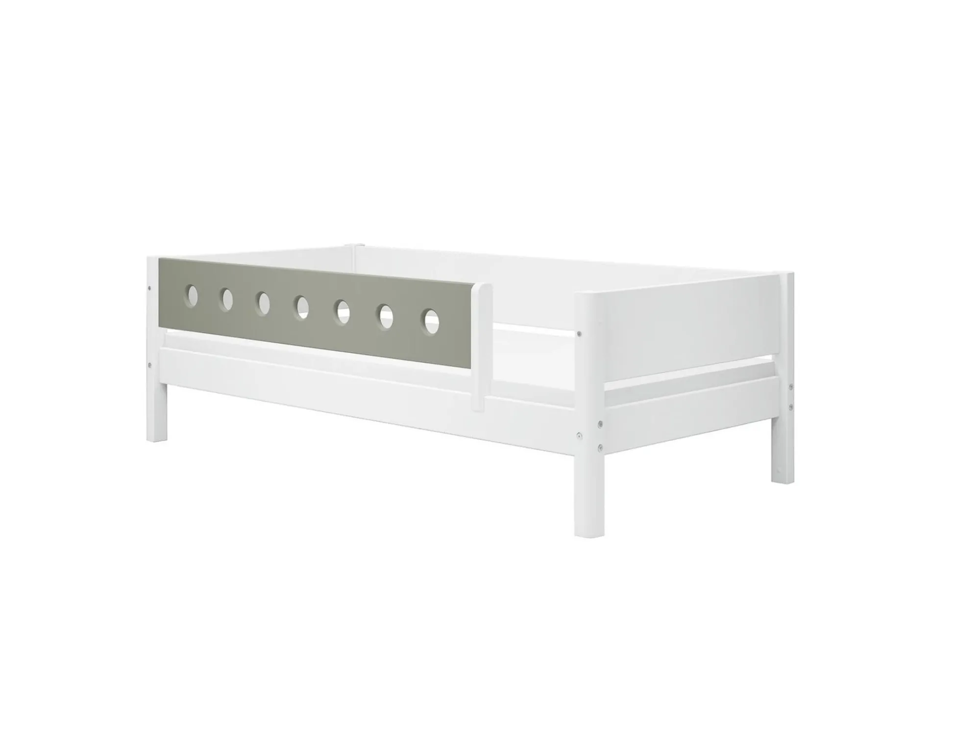 Best FLEXA Daybed White/Natural Green