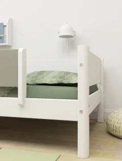Best FLEXA Daybed White/Natural Green