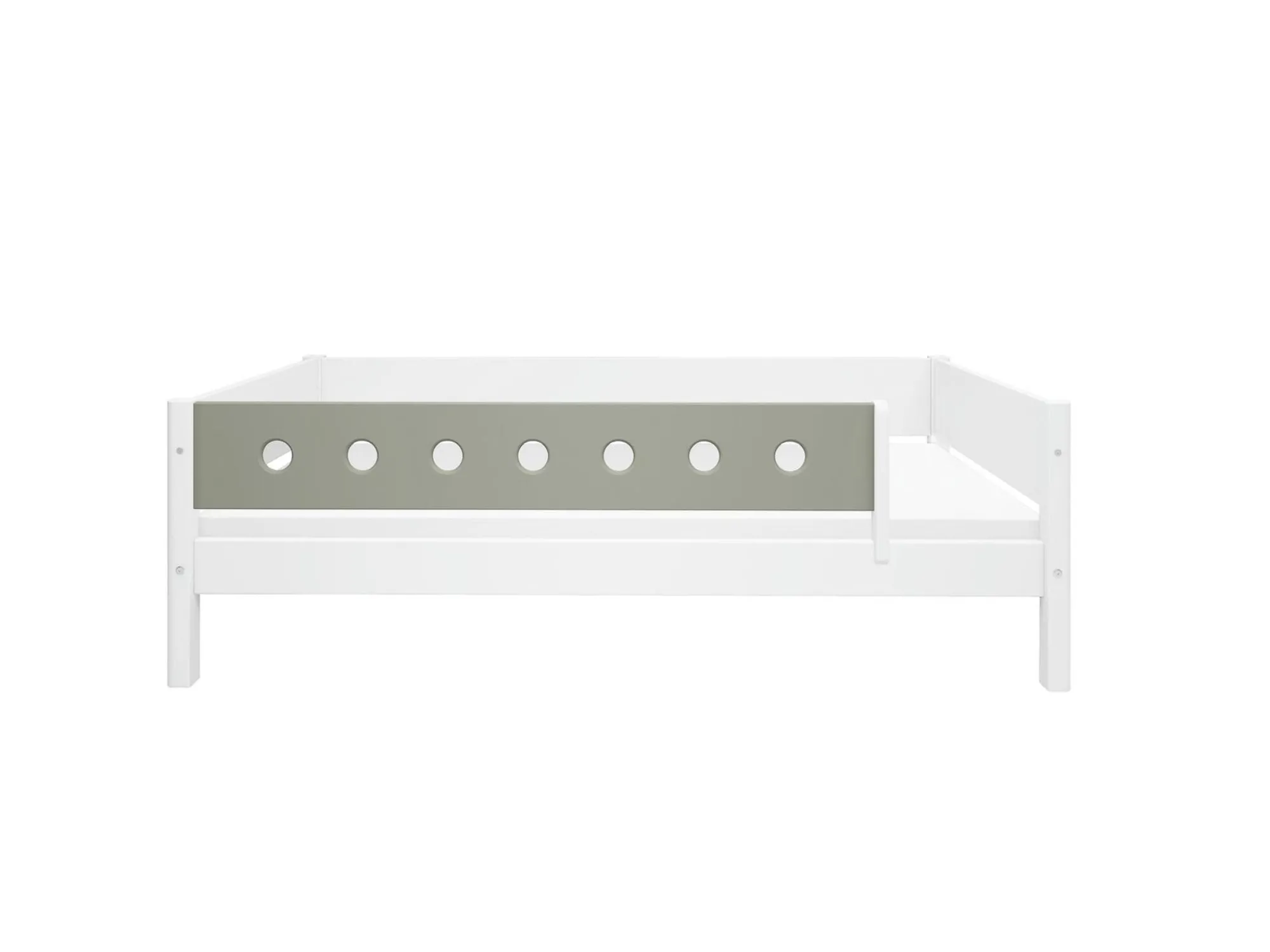 Best FLEXA Daybed White/Natural Green