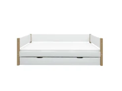Hot FLEXA Daybed Med Udtraeksfunktion White/Oak