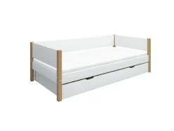 Hot FLEXA Daybed Med Udtraeksfunktion White/Oak