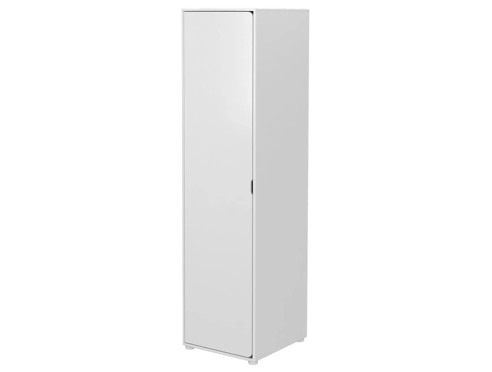 New FLEXA Enkelt Garderobeskab, Ekstra Hojt White