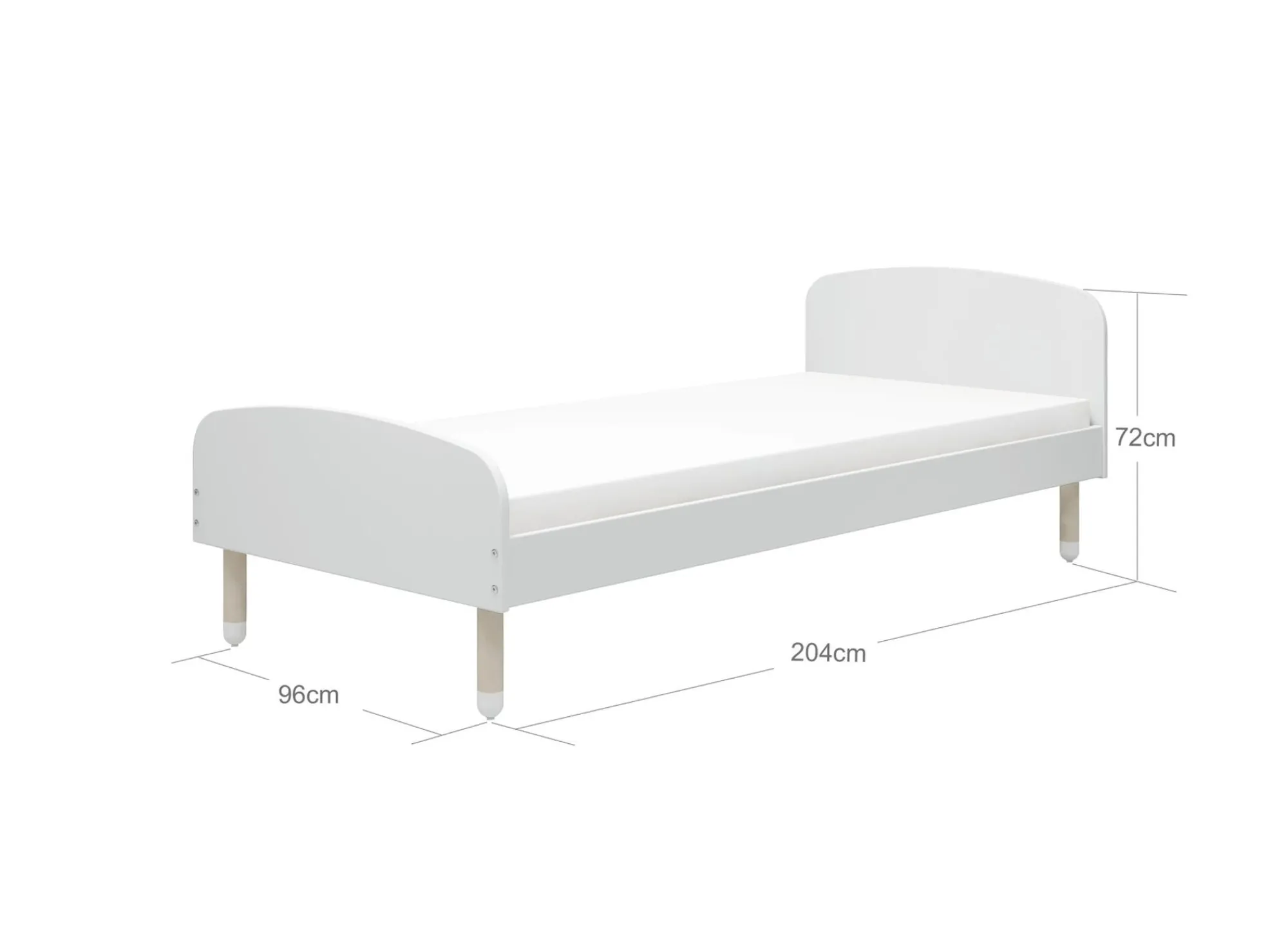 Online FLEXA Enkeltseng White