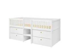 Store FLEXA Enkeltseng White