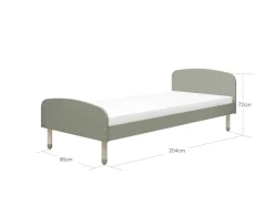 Clearance FLEXA Enkeltseng Natural Green