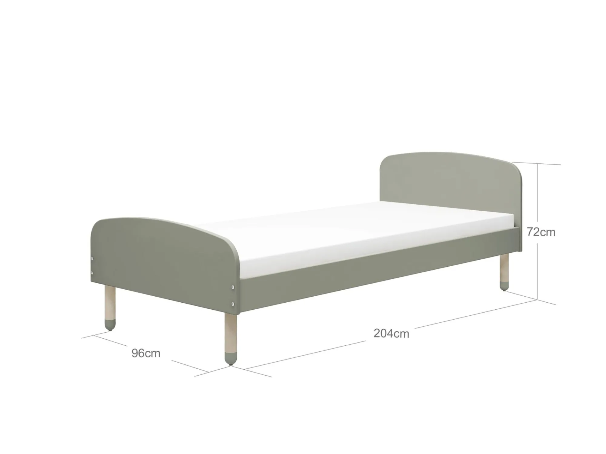 Clearance FLEXA Enkeltseng Natural Green