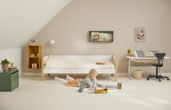 Online FLEXA Enkeltseng White/Oak