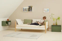 Online FLEXA Enkeltseng White/Oak