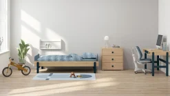 Flash Sale FLEXA Enkeltseng Blueberry/Oak