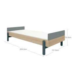 Flash Sale FLEXA Enkeltseng Blueberry/Oak