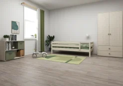 Store FLEXA Enkeltseng White Washed Pine