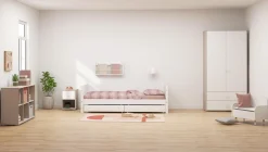 New FLEXA Enkeltseng White