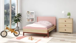 Shop FLEXA Enkeltseng Cherry/Oak