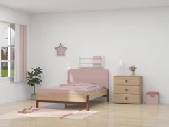 Shop FLEXA Enkeltseng Cherry/Oak