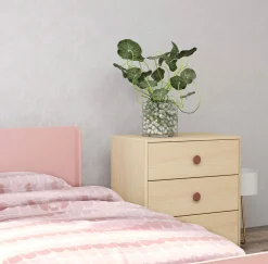 Shop FLEXA Enkeltseng Cherry/Oak