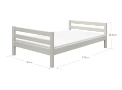 Sale FLEXA Enkeltseng White Washed Pine
