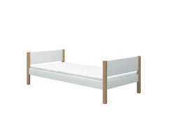 Outlet FLEXA Enkeltseng White/Oak