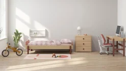 New FLEXA Enkeltseng Cherry/Oak