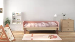 Best Sale FLEXA Enkeltseng Cherry/Oak