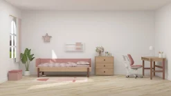 Best Sale FLEXA Enkeltseng Cherry/Oak