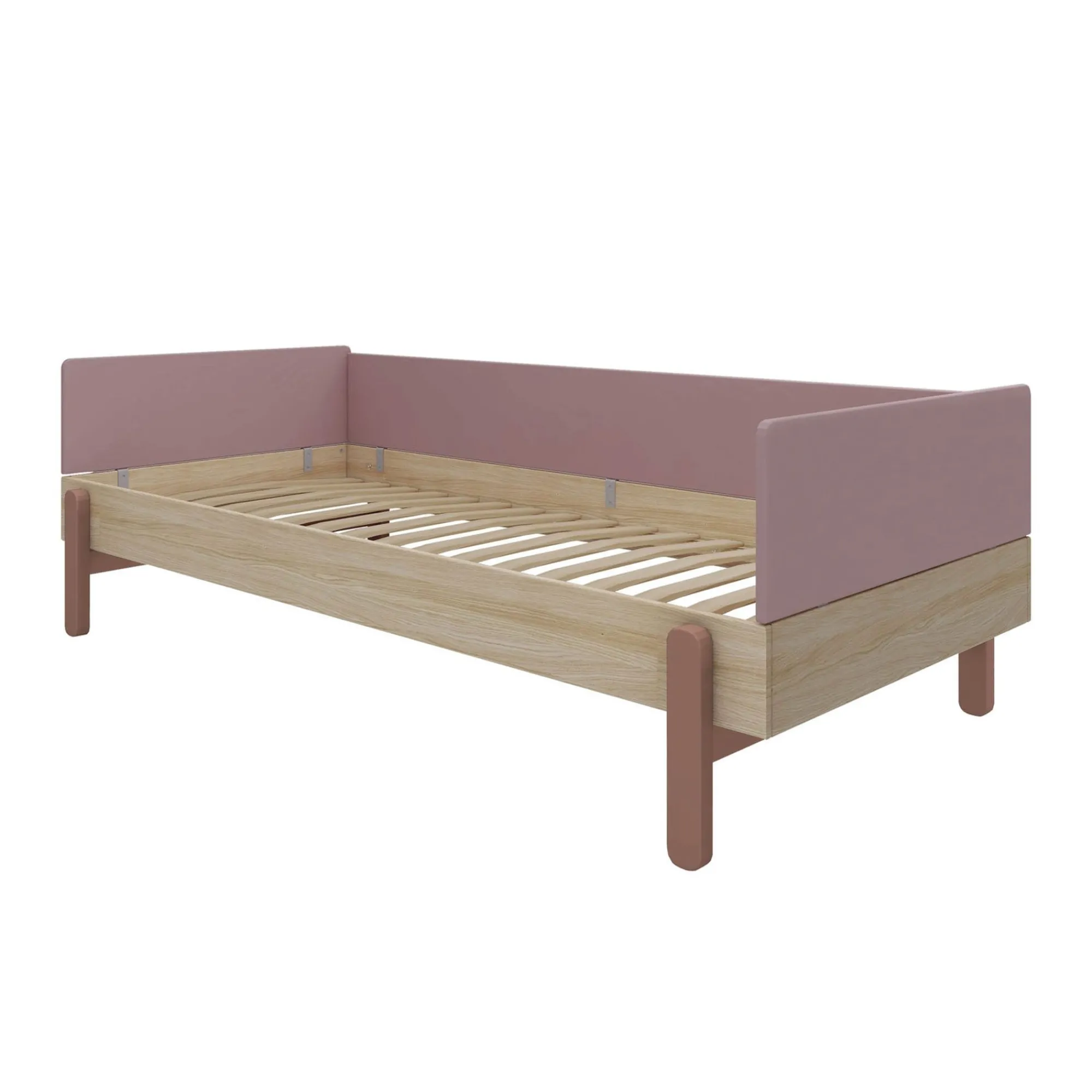 Best Sale FLEXA Enkeltseng Cherry/Oak