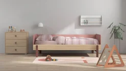 Shop FLEXA Enkeltseng Cherry/Oak