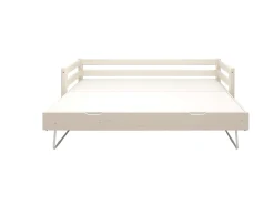 Cheap FLEXA Enkeltseng Med Gaesteseng White Washed Pine