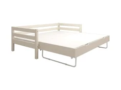 Cheap FLEXA Enkeltseng Med Gaesteseng White Washed Pine