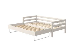 Cheap FLEXA Enkeltseng Med Gaesteseng White Washed Pine