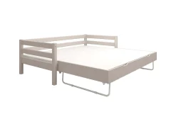Best Sale FLEXA Enkeltseng Med Gaesteseng Grey Washed Pine