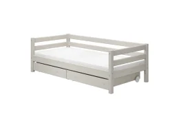 Online FLEXA Enkeltseng Med Skuffer White Washed Pine
