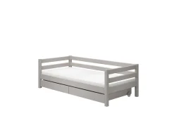 Hot FLEXA Enkeltseng Med Skuffer Grey Washed Pine