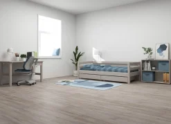 Hot FLEXA Enkeltseng Med Skuffer Grey Washed Pine
