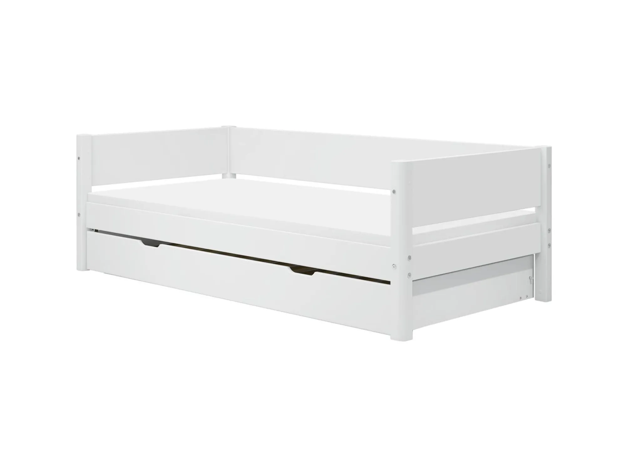 Store FLEXA Enkeltseng Med Udtraeksfunktion White