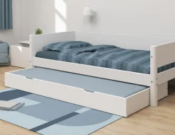 Store FLEXA Enkeltseng Med Udtraeksfunktion White