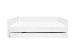 Store FLEXA Enkeltseng Med Udtraeksfunktion White