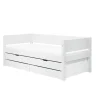 Clearance FLEXA Enkeltseng Med Udtraeksseng White