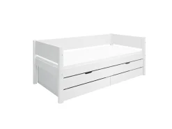 Clearance FLEXA Enkeltseng Med Udtraeksseng White