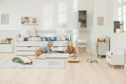 Clearance FLEXA Enkeltseng Med Udtraeksseng White