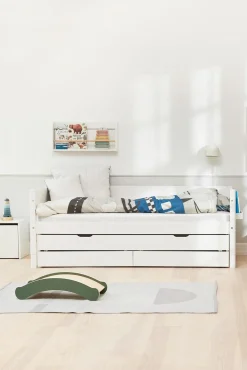 Clearance FLEXA Enkeltseng Med Udtraeksseng White