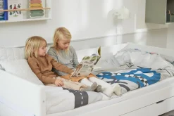 Clearance FLEXA Enkeltseng Med Udtraeksseng White