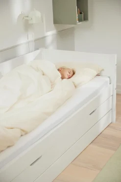 Clearance FLEXA Enkeltseng Med Udtraeksseng White