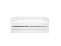 Clearance FLEXA Enkeltseng Med Udtraeksseng White